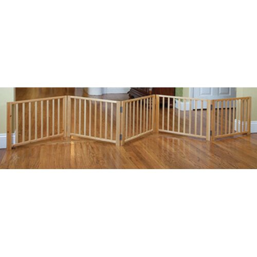 Freestanding walk 2024 over pet gate